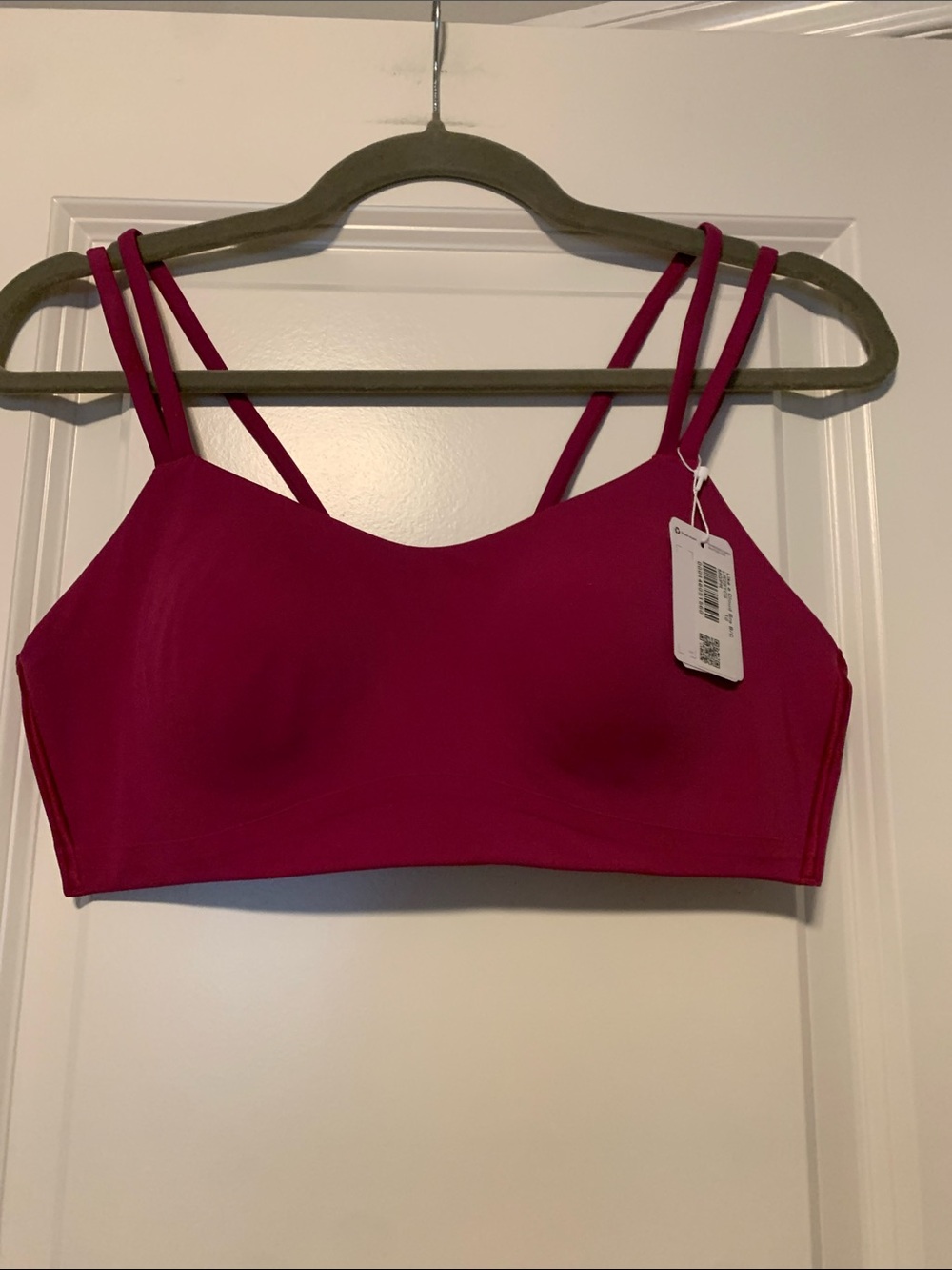 lululemon athletica Like a Cloud Bra B/C - Magenta Purple, Sz 10, NWT